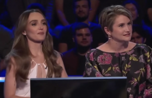 Chloe Fineman and her pal Jillian Bell.